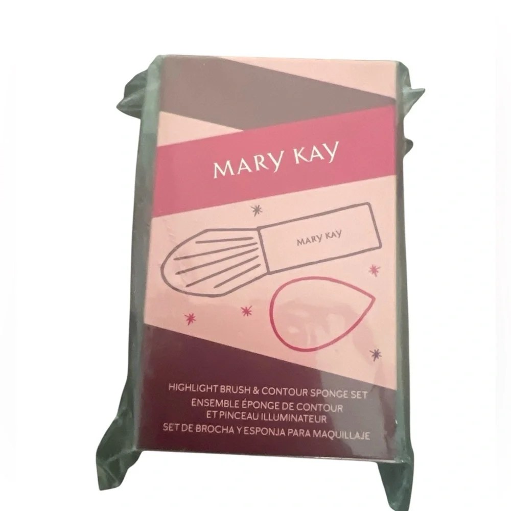 Mary Kay‎ Pink Highlight Brush and Contour Sponge